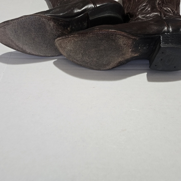 Nocona Boots Vintage Western Cowboy Men Boots Size 10.5 - Picture 6 of 8